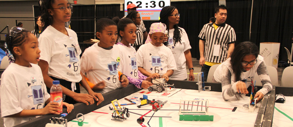 The Robo Rebels Compete at Jacob Javitz